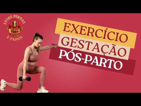 Capa do episódio: Exercício na gestação e pós-parto: O que você REALMENTE pode (e NÃO pode) fazer. - #10